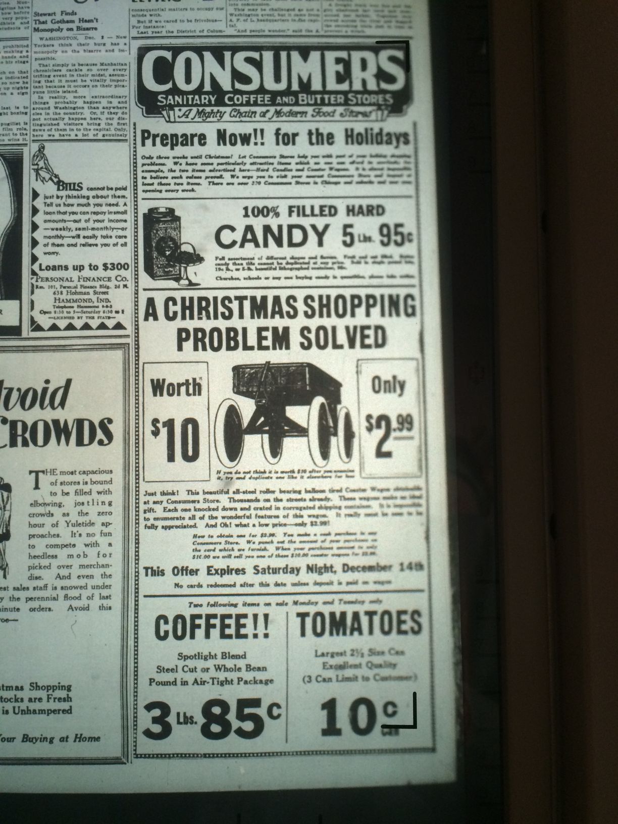Christmas 1929